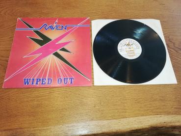 Raven – Wiped Out 1982 Neat Records – Neat 1004 Italienische Pressung VG+/VG